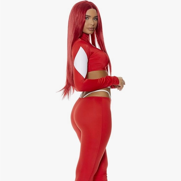 SOLD - Sexy Red Power Ranger Costume - Picture 3 of 7